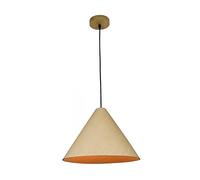 Illuminazione a sospensione per arte in legno minimalista nordico con corda appesa a cono paralamode a cono fare la luce sospesa per la camera da letto per bambini barre lampadario in legno rosso