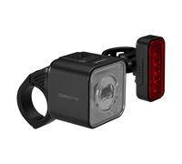 Illuminazione anteriore e posteriore ricaricabile USB-C Osram Compact 100 Noir