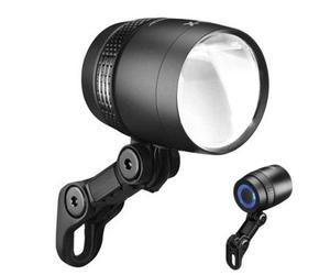 Illuminazione bici 100 lux su forcella IQ-X nera Busch and Muller