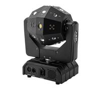 Illuminazione da palcoscenico LED Moving Head Stage Light Luce da discoteca, design girevole, atmosfera di luce dinamica DMX512 Sound Attivato Auto Control Mode