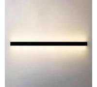 Illuminazione da parete lineare nera Barra lunga Lampada da parete Lampada da parete moderna Lampade da parete Compatible with soggiorno Lampade da parete a strisce lineari , lampadario da pranzo