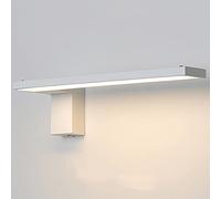 Illuminazione da Parete per Camera da Letto, Lampada da Comodino a LED da 12W, luci da Parete per Interni, Luce Bianca Calda 3000K, faretti rettangolari creativi per Soggiorno e Camera da Le