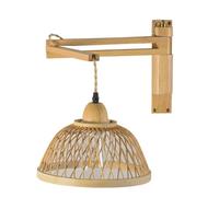 Illuminazione da parete per fattoria Illuminazione da parete dimmerabile con interruttore Lampada da parete con braccio oscillante Lampada da parete E27 Base da parete per camera da letto Soggiorno