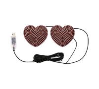 Illuminazione d'atmosfera a LED per Veicolo,Decorazione Veicolo a Forma di Cuore d'Amore | Luce d'atmosfera per Interni Automotive | per SUV RV Camion Minivan Automobile