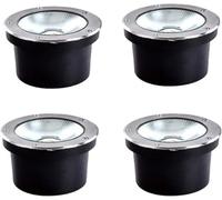 Illuminazione del Paesaggio per Esterni LED Giardino Sepolto Luce 10w Luci per Percorsi Ip67 Impermeabili per Faretto Carrabile Patio Bridge 12v / 24v / 85-265v, Yellow Light, 82~265V-10W