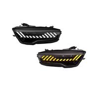 Illuminazione fari compatibile con Audi A7 2011-2018 Fari informazioni dinamiche Indicatori di direzione Gruppi illuminazione for automobili Coppia ricambio(Bumper change)