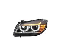 Illuminazione fari compatibile con BMW X1 E84 2010-2015 Fari DRL Indicatori di direzione Abbaglianti Angel Eye Lente proiettore Gruppi illuminazione for automobili Coppia ricambio(For Halogen)