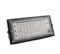 Illuminazione for interni 10 pezzi/lotto Faretto a LED 110V 50W for esterni Impermeabile Progetto Luce da giardino for prato(Warm White)
