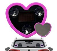 Illuminazione Interna Auto, Lampada Interna Veicolo A Forma Di Cuore D'Amore, Luce LED Finestra Auto Solare, Per Veicolo Automobile Berlina Camion Così come Per Viaggi