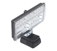 Illuminazione LED cordless efficiente per cantieri con compatibilità per bosch