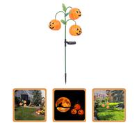 Illuminazione Natalizia Luci Da Giardino Solari Arredamento Solare Zucca