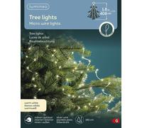 Illuminazione per albero a micro-LED 180 cm bianco caldo | Lumineo