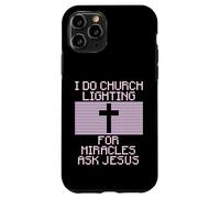 Illuminazione per chiese, per i miracoli chiedi a Gesù Custodia per iPhone 11 Pro