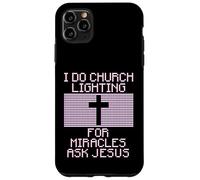 Illuminazione per chiese, per i miracoli chiedi a Gesù Custodia per iPhone 11 Pro Max