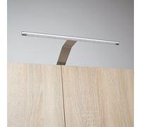 Illuminazione per guardaroba a LED Lampada a sospensione illuminazione per armadio Illuminazione per mensole, dimensioni set: SET da 4 pezzi, colore della luce: bianco caldo, interruttore: a pedale