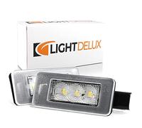 Illuminazione per targa a moduli LED Canbus, con certificazione E, V-032007 (fare riferimento alle nromative vigenti)