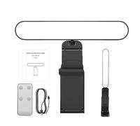 Illuminazione per videoconferenza, 40 luci LED, luce a luminosità regolabile, luce per videochiamata, illuminazione live streaming, attacco luce per telefono, luce video portatile, luce per conferenze
