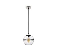 Illuminazione Sospensione Globale - Moderna Lampada Industriale soffitto Regolabile Catena a Sfera da Letto in Vetro baglio