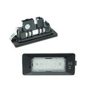 Illuminazione targa a LED 6000 K, bianco freddo, solo per versione inserita, non avvitata, Plug & Play 12 V, 2 pezzi
