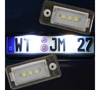 Illuminazione targa a LED adatta per Audi A3 8P Sportback | 3-trg | Cabrio