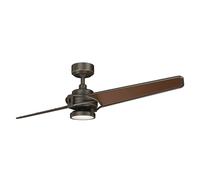 Illuminazione Ventilatore Soffitto Telecomando Umkehrmotor LED Dimmbar Soggiorno