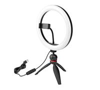 Illuminazione Video 10 Pollici 120 LED con Supporto Smartphone e Treppiede