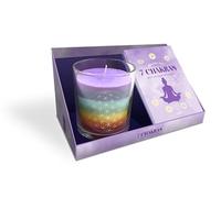 Illuminer mes 7 chakras grâce à la magie des bougies: Coffret avec 1 bougie