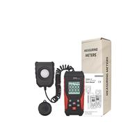 Illuminometro, TA630 Luxmetro professionale Misuratore di luce portatile ad alta precisione 0,1-200000LUX Illuminometro Fotometro(TA630B)
