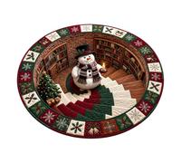 Illusion Carpet Soft Non-Slip Indoor Entryway Optical Illusion Mat Decor | Indoor Christmas Rugs for Bathroom Bedroom Room Home Door Area Floor Village Cave Bar Advent