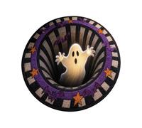 Illusion Rug - Crystal Velvet, Round 3D Floor Mat | Anti-Slip Carpet