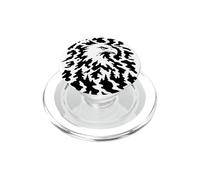 Illusione ottica dell'aquila nascosta PopSockets PopGrip per MagSafe