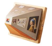 Illusionlight Lampada Ambientale 3D, Carica USB Luce Notturna visiva 3D a Occhio Nudo Galleria 3D Senza Occhiali Lampada da Parete for Illusione Ottica(Style 2)