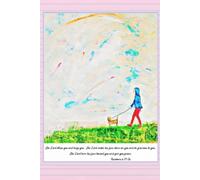 Illustrated Notebook With Bible Verse, Girl with Dog.: Journal, Diary