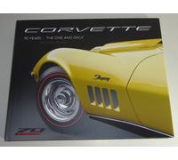 Illustrato: Chevrolet Corvette 70 Anni: The Uno And Only C1 C2 C3 C4 C5 C6 C7 C8