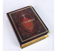 Illustrato FAMILY BIBLE King James Version Lusso Kjv Heirloom Edizione