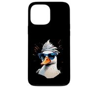 Illustrazione Anatra Con Occhiali Splash Art Custodia per iPhone 13 Pro Max
