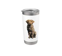 Illustrazione del cane di Chesapeake Bay Retriever Bicchiere termico in acciaio inox doppia parete