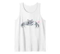 Illustrazione del Granchio Violinista Estetica del Giappone Canotta