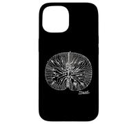 Illustrazione del neurone cerebrale Ramon y Cajal Custodia per iPhone 15