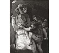 Illustrazione della morte di Becket nella cattedrale di Canterbury 29 dicembre 1170. Thomas Becket noto anche come San Tommaso di Canterbury Thomas di Londra e poi Thomas Becket 1119/1120 1170. nobile