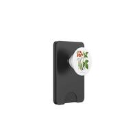 Illustrazione della pianta del fagiolo corridore Phaseolus coccineus PopSockets PopWallet per MagSafe
