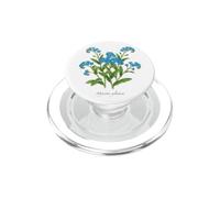 Illustrazione della pianta del nontiscordardime Myosotis sylvatica PopSockets PopGrip per MagSafe