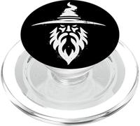 Illustrazione della sagoma del mago | Cappello da mago fantasy PopSockets PopGrip per MagSafe