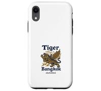 Illustrazione Della Tigre Sacra Volante Con Tipografia Di Custodia per iPhone XR