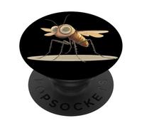 Illustrazione della zanzara per un look divertente e casual PopSockets PopGrip Adesivo