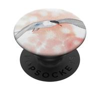 Illustrazione dell'acquerello di sterna comune PopSockets PopGrip Adesivo