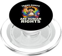 Illustrazione dell'aura guerriero anime orgoglio PopSockets PopGrip per MagSafe