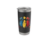 Illustrazione di birilli da bowling Bicchiere termico in acciaio inox doppia parete