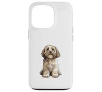 Illustrazione di cane Havanese Custodia per iPhone 13 Pro
