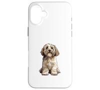 Illustrazione di cane Havanese Custodia per iPhone 16 Plus